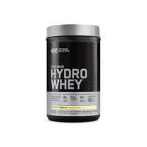 미국 Optimum Nutrition Platinum Hydrowhey 단백질 파우더 100% 가수분해된 Whey 분리 맛: 벨로시티 바닐라 0.8kg (1.75파운드), 1.76 Pound (Pack of 1), Velocity Vanilla