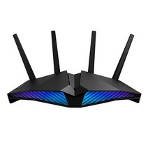 에이수스 ASUS 에이수스 아수스 로그 스트릭스 AX5400 WiFi 와이파이 6 게이밍 라우터 전용 게이밍 포트인스턴트 가드적응형 QoS포트 포워딩아우라 RGBAi메시 호환, Router_AX5400 ROG Strix