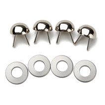 볼록 가방발 10MM - 실버 4SET, 단품