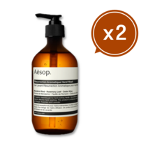 [aesop] 이솝 핸드워시 에이솝 레저렉션 레버런스 아로마틱 500ml x 2 [2병]