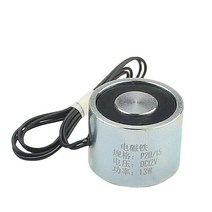 전자석 초강력 소형 마그네틱 원형소형 12V 전자석 솔레노이드 25N 자기 코일 자력 2.5kg 리프팅 솔레노이, 02 24V
