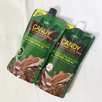 캔디염색약+구매수량별 사은품 티에스 트리트먼트 저자극칼라크림, 7분스피드염색 다크브라운