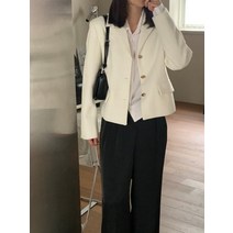 빈클로 봄신상 트위드 모던 자켓