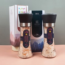 돌잔치 답례품 10+1 결혼 결혼식 칠순 개업 교회 유치원 답례품 히말라야 핑크솔트 그라인더, 핑크솔트 통후추 그라인더 프리미엄 4종세트