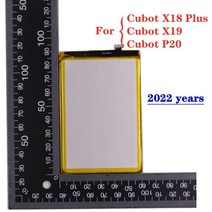 핸드폰 배터리 교체 Cubot j9 p40 p50 r9 r11 x19 p20 참고 s 참고 플러스 최대 공룡 x18 플러스 레인보우 노보 마니토 에코용 100 오리지널 배터리, 큐봇 x18 플러스 우