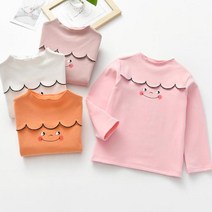 봄 가을 아동 여아 상의 이너 긴팔 티NVERTONGZ0314