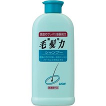 라이온 모발력 샴푸 200ml, 1개