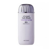 미샤 올 어라운드 세이프 블록 벨벳 피니쉬 선밀크 SPF50+ PA++++, 70ml, 3개