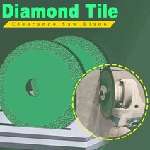 다이아몬드 타일 클리어런스 톱날 OD 60/80/100mm 휠 샤프 커팅 블레이드 도자기 세라믹 화강암 대리석 파, 03 100x20x10x1.2mm 1pc