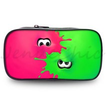 Cartoon Splatoon 2 대형 연필 케이스 편지지 보관 가방 학교 사무용품 Escolar Pencil Box 화장품, [03] 3