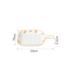 소식밥그릇 덮밥 밥그릇 식기 일본가정식 소식좌 작은밥공기, 손잡이 접시