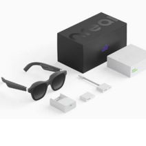 3D VR AR 스마트안경 블루투스 Xreal Air 스마트 안경 접이식 지지대 DP 비디오 1080P 축구 마이크로 OLED 거대 우주, [02] Nreal for Iphone