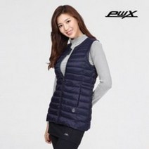 프로월드컵 Q319-6662 털빠짐이 없고 기계세탁 가능한 가볍고 따뜻한 여성 경량 패딩 롱 베스트