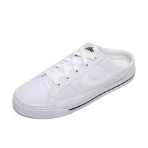 나이키 코트레거시 뮬 스니커즈 화이트 여자 운동화 캔버스 신발 DB3970-100