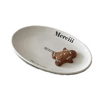 귀여운 빵틀 미니 케익틀 월병 하트 슬림 틀LadyCC 글자 타원형 세라믹 접시 디저트 파스타 프랑스 로맨틱, 02 10inches