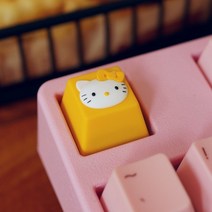 해외 키티 수지 핸드 메이드 키캡 귀여운 키캡 키보드 꾸미기-12184, 옵션03