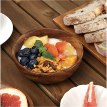 우드 원형 볼 중, 5개