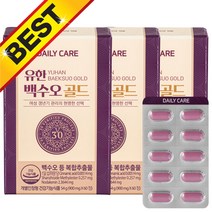 유한양행 백수오 골드 900mg x 60정 여성 갱년기 영양제, 60정 x 3개, 3개, 60개