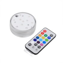 빔프로젝터렌탈 특수조명 업소용수족관 미니 UFO 라이트 잠수정 LED 수족관 조명 RGB 원격 제어 방수 램프 물고기 탱크 및 장식 집, [01] Colorful Lamp