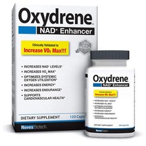 노벡스 바이오텍 옥시드린 NAD 플러스 인핸서 120캡슐 Novex Biotech Oxydrene