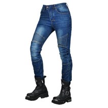 승마바지 클래식 모토 보호 청바지 남녀 공용 승마 엘라스틱 가을 겨울 봄 팬츠, 09 Blue Pants_03 M