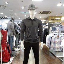 JDX NC야탑 남성 가을 톤톤 멜란지 레터링 스트라이프 티셔츠 X1RFTLM01