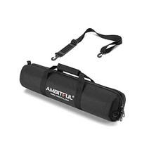 AMBITFUL 삼각대 휴대용 케이스 가방 25/31/35/39/49인치 65/80/90/100/125cm 튼튼한 보관 및 어깨 스트랩 패딩 조명 스탠드 붐 스탠드 우산 마이크 스, 39.37 in/100 cm