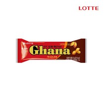 가나 초코바 땅콩 45g 12입 당충전 초콜릿 간식 과자, 12개입