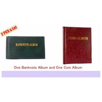 코인 앨범 250 개 오프닝 10 페이지 월드 스톡 컬렉션 보호 앨범 OEM 및 지폐, 2 Pcs A lot