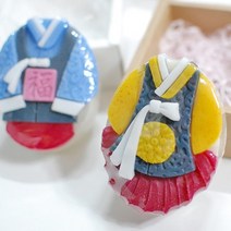 다빛천연비누 한복비누 명절선물(SET) 단품 (여)한복 A, 1개