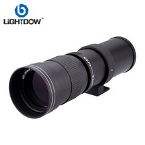 420-800mm F8.3 SLR 수동 카메라 롱 줌 초망원렌즈 탐조 새사진 풍경 캐논 니콘 후지 펜탁스 마운트, 캐논 EF-M + 블랙