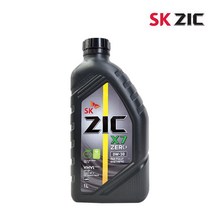 지크제로 ZIC X7 ZERO 0W30 가솔린 합성 엔진오일 PAO API SP -1L, ZIC X7 ZERO 0W30-가솔린 1L