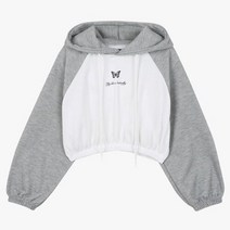 이랜드 [리틀브렌]나비 라글란 크롭 후디 LBSM22NZ6_중계점_