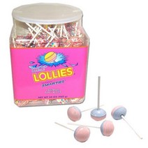 Smarties Double Lollies in Display (Pack of 120), 1