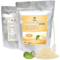 바이오뉴트리시아 추출물 리포솜 비타민 C 리얼 과일 추출물 보충제 Soursop 과일 150g (5), 1개