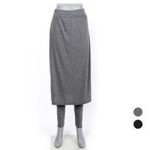 네오쿠비카 빅사이즈 쿠비카 밑단 절개 롱치마 레깅스 NCL-RD594