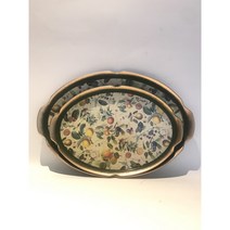 레벤호프 과일 타원 원형 엔틱 예쁜 수입 인테리어 빈티지 백화점 고급 트레이