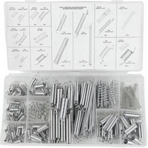 다양한 압축 스프링 확장 스프링 고리 걸이 스프링 200개 모음