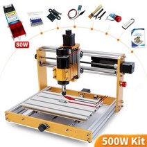 목공대패 ANNOYTOOLS CNC 3018 PRO 금속 500W 라우터 밀링 머신 레이저, 500W Kit and 80W+With Offline