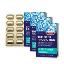[노블] 더베스트 유산균 500mg x 30캡슐 x 3박스