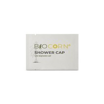 BIO CORN 개별 포장된 호텔 세면용품 일회용 투명 샤워 캡 (500개 케이스)