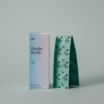 가글밤 휴대용 고체가글 아이스쿨향 개별타입, 18정 x 6개