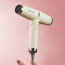플러스에어 세워쓰는 온도조절 볼륨 헤어 드라이기, 에메랄드