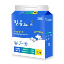 믿음 환자용 위생 깔개매트 일반형 200매, 1박스, 1개입