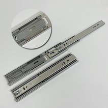 철물프렌드 댐퍼볼레일 3단 댐핑서랍레일 가구레일 서랍수리, 3단댐퍼볼레일_500용(1조)