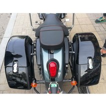 미라쥬250 미라쥬650 사이드 박스 프레임 홀더, 무광 블랙 GV250 사이드 프레임