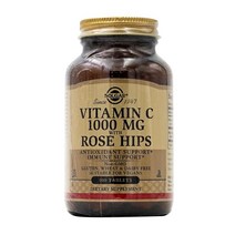 솔가 비타민 C 1000 mg 위드 로즈힙 100 타블렛, 1병, 100정