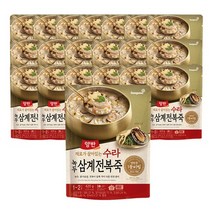 양반 수라 녹두삼계전복죽, 420g, 20개