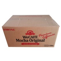 위카페 모카 커피믹스 냉동건조커피 미니자판기용 커피믹스 800g x 10봉지