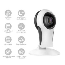 실외 실내 현관 무선 cctv 감시카메라 가정용 초소형 hd 1.0mp ip 카메라 보안 cctv wifi 캠 비디오 감시 스마트 홈 양방향 토크 pir 알람 모바일 233, 32g 카드가 있는 카메라